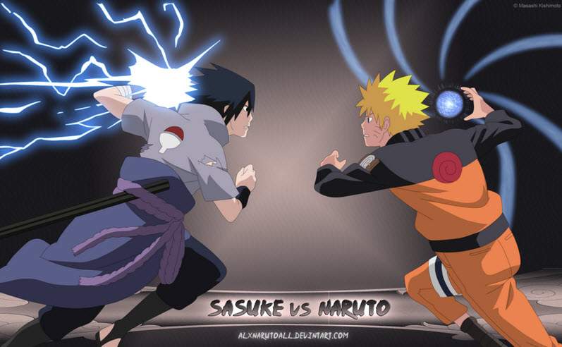 20 hình ảnh Naruto vs Sasuke đẹp sắc nét full HD
